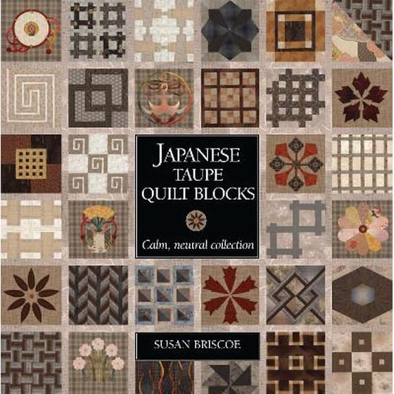 Japanese Taupe Quilt Blocks image 0
