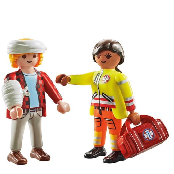 PLAYMOBIL® My Life DuoPack Διασώστης και Τραυματίας (71506) image 2