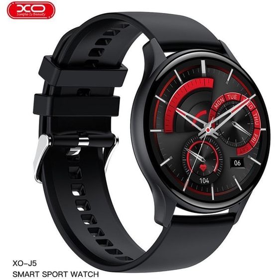 Smartwatch XO J5 36mm - Black image 1