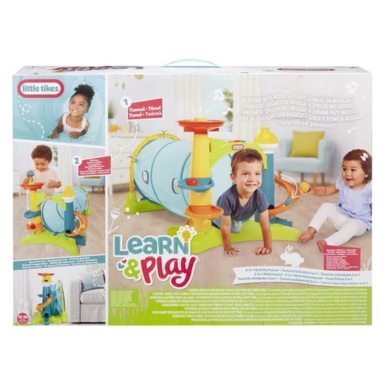 Little Tikes Learn & Play 2 in 1 Activity με Τούνελ image 6