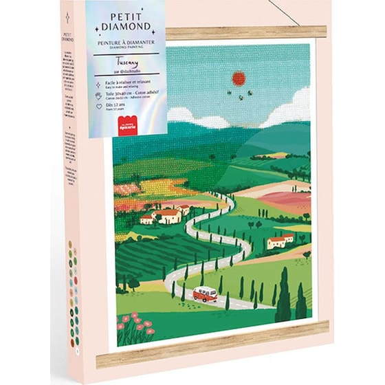 Σετ Δημιουργίας La Petite Epicerie Μικρό Κουτί με Διαμάντια - Ζωγραφική με Διαμάντια στην Τοσκάνη από τον Nidhi Kachhadiya image 0