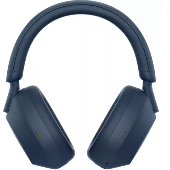 Sony WH-1000XM5 Premium Noise Cancelling Wireless Over Ear Headphones - Midnight Blue image 2