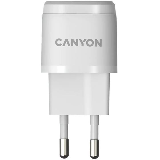 Φορτιστής Πρίζας Canyon PD Mini Wall Charger H-20-05 1x USB-C 20W - White image 3