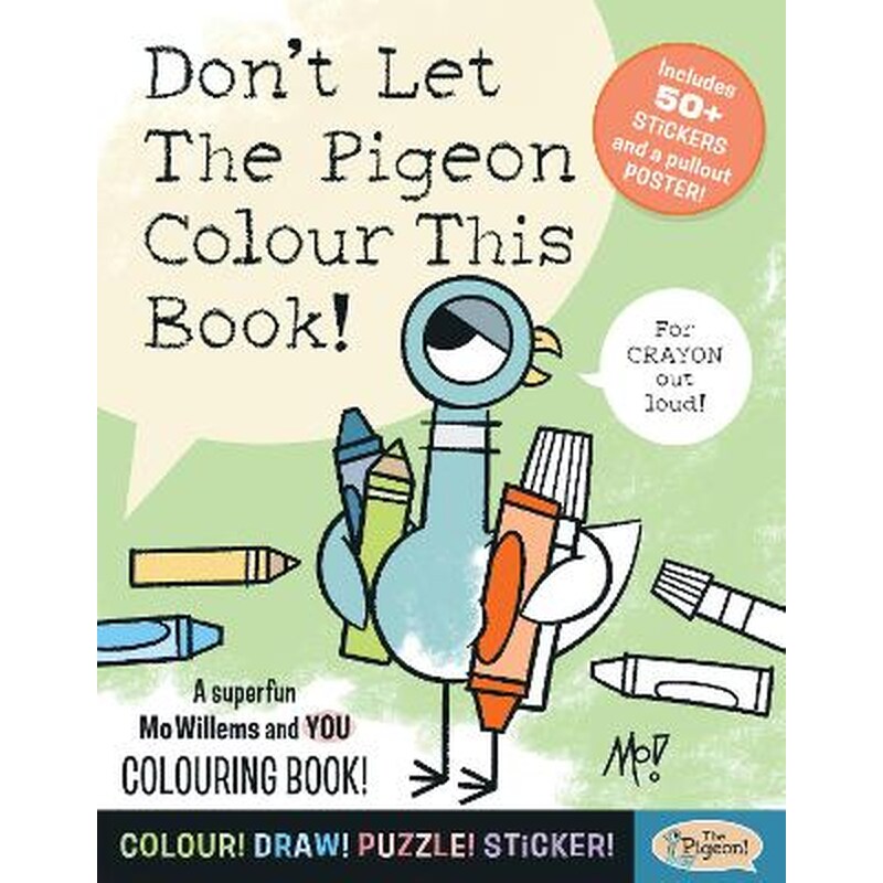 Dont Let The Pigeon Colour This Book!