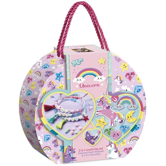 Σετ Δημιουργίας Totum Unicorn 2in1 Diamond Bracel image 0