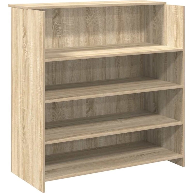 Γραφείο Υποδοχής VidaXL από Τεχνητό Ξύλο 100x50x103,5 cm - Sonoma Δρυς