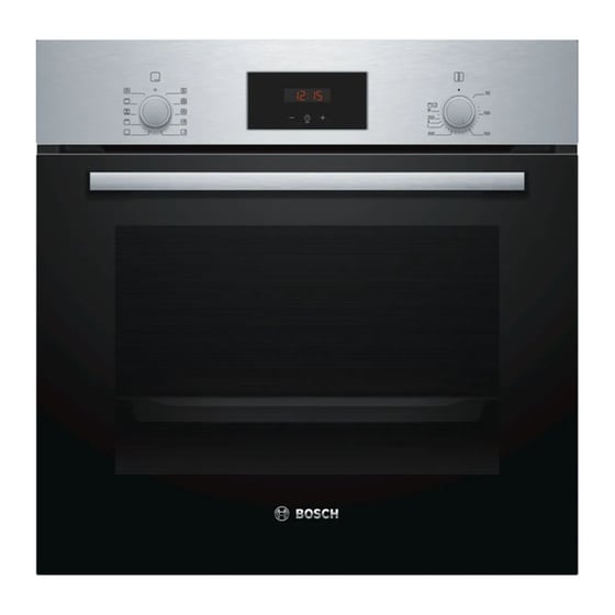 BOSCH HBF154BS0 66 Lt Inox Εντοιχιζόμενος Φούρνος Άνω Πάγκου image 0