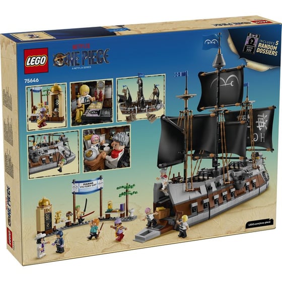 LEGO® One Piece Garp's Marine Battleship (75646) image 3