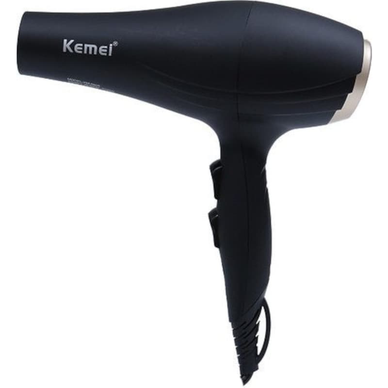 KEMEI Σεσουάρ Μαλλιών Ταξιδίου KEMEI KM-5805 3000 W Μαύρο