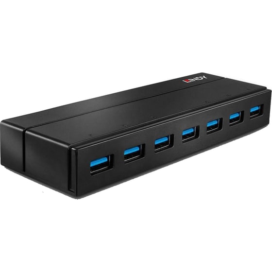 Lindy 43228 USB Hub 7-Port USB 3.0 συμβατό με USB-A image 2