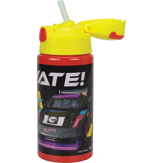 Παγούρι Αλουμινίου Flip Gim Hot Wheels 500 ml image 2