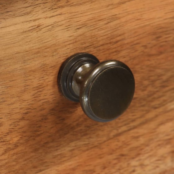 Γραφείο Μελέτης VidaXL από Μασίφ Ξύλο Ακακίας 110x50cm - Φυσικό image 7