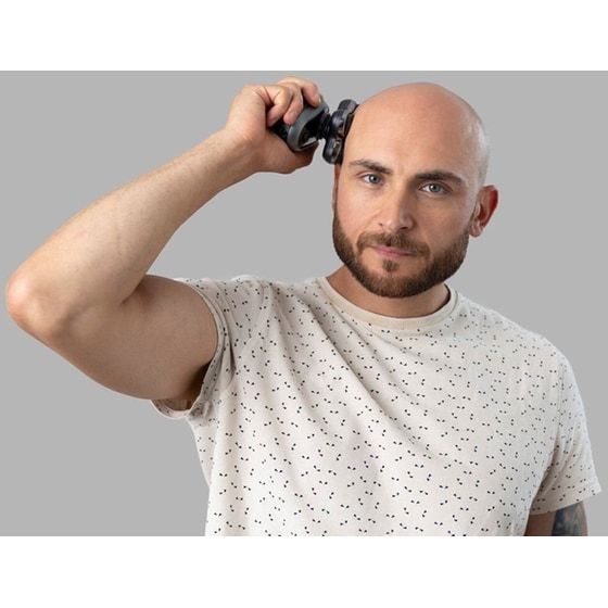 Ξυριστική Μηχανή REMINGTON RX7 Ultimate Series XR1600 Bald Shaver Μαύρο image 2
