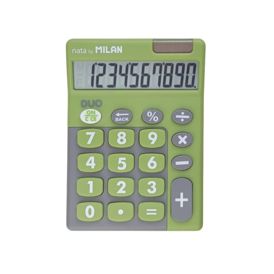 Αριθμομηχανή Milan 10 Ψηφίων Duo (1 Τεμάχιο) image 2