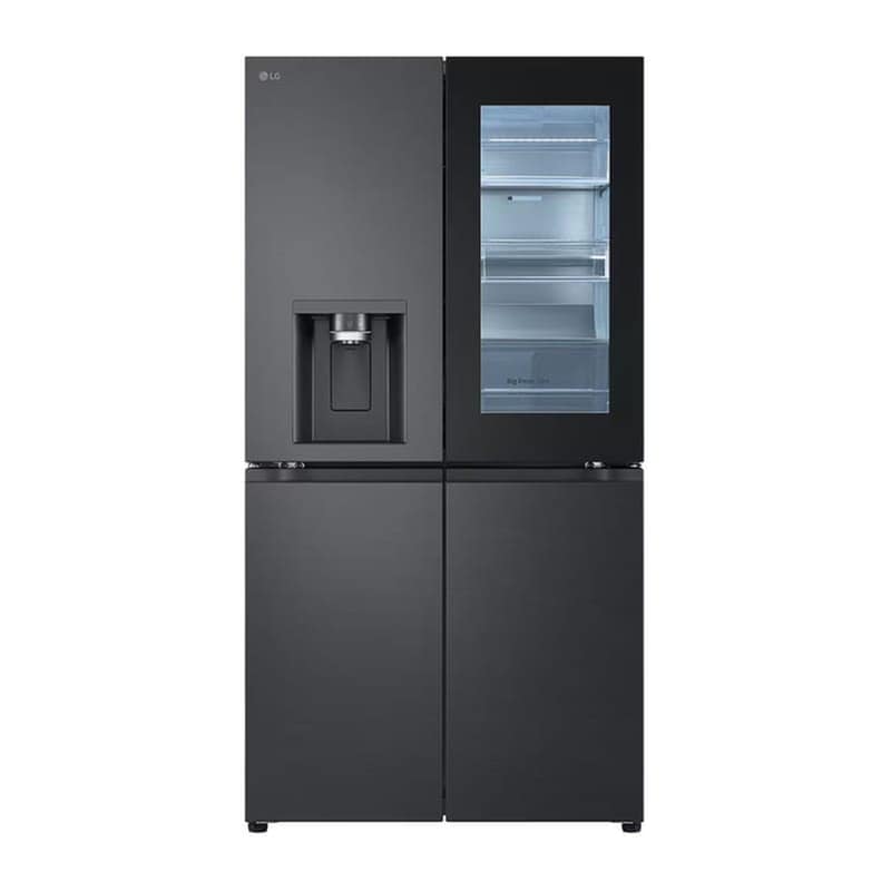 Ψυγείο Ντουλάπα LG GMG960EVEE με InstaView™ Total No Frost 635 Lt – Μαύρο Ανοιξείδωτο