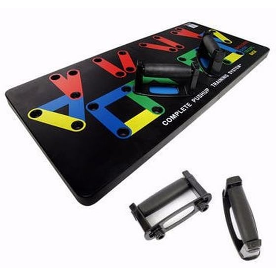 Αναδιπλούμενη Σανίδα Push Ups Διαφορετικών Λαβών Complete Push Up Training System image 2