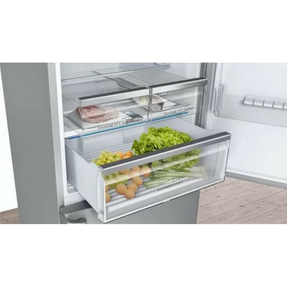 PITSOS PKNB49XIEP Full No Frost 438 Lt Brushed Steel Antifinger Ψυγειοκαταψύκτης image 3