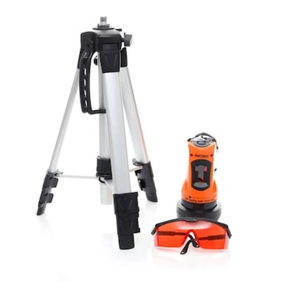 Αυτόματο Αλφάδι Λέιζερ Ακτίνων Σταυρού Με Τρίποδο Και Γυαλιά Kraft Dele Κd-10309 image 0