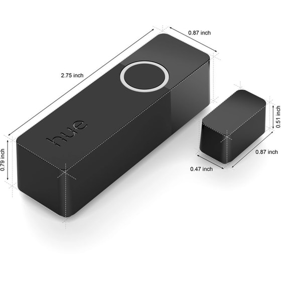 Αισθητήρας Eπαφής Philips HUE Secure Contact Sensor - Μαύρο image 1