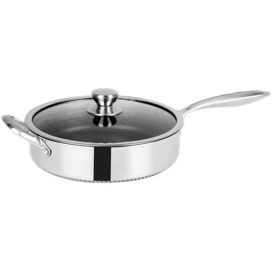 Τηγάνι CHEFFINGER CF-PDF28 28 cm Ασημί image 0