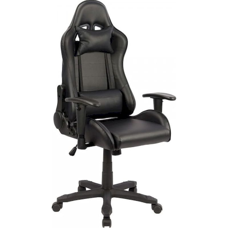 Καρέκλα Γραφείου/ Gaming 24Mall Raider Pro Υφασμάτινη - Μαύρο