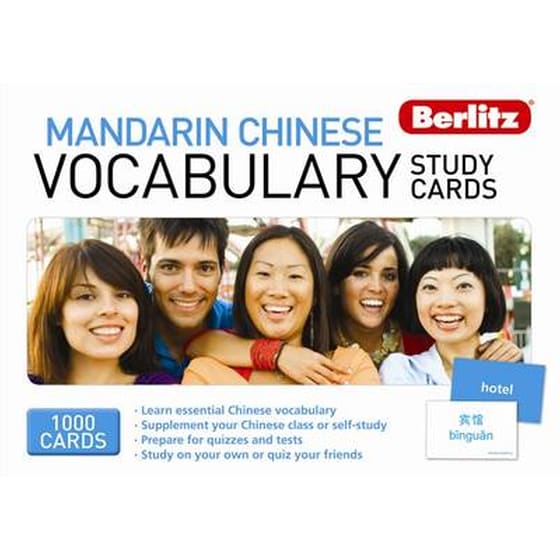 Mandarin Berlitz Vocabulary Study Cards image 0