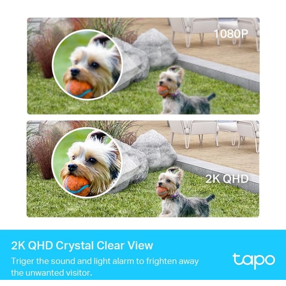 Ασύρματη IP Camera TP-Link Tapo C420S2 2K Bullet / Box με Αμφίδρομο ήχο image 2