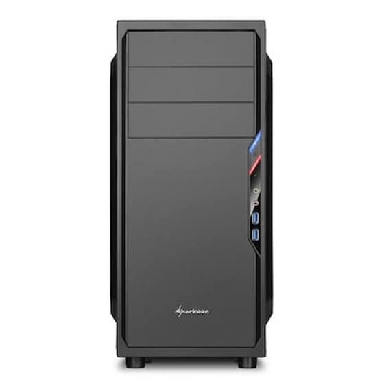 Sharkoon Vs4-v Midi-tower Black image 1