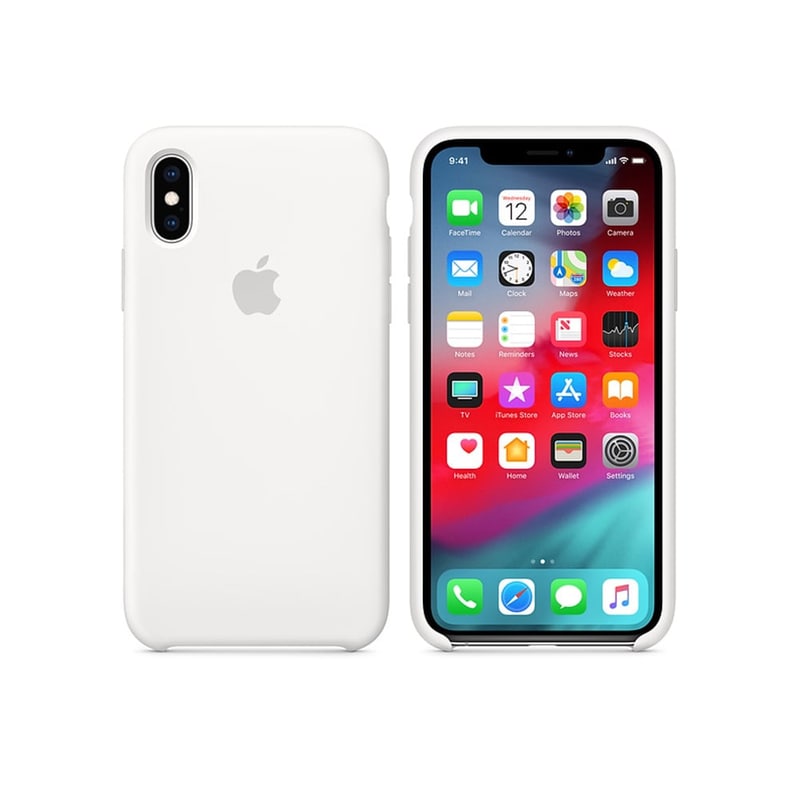 Θήκη iPhone XS - Apple Silicone Case - White
