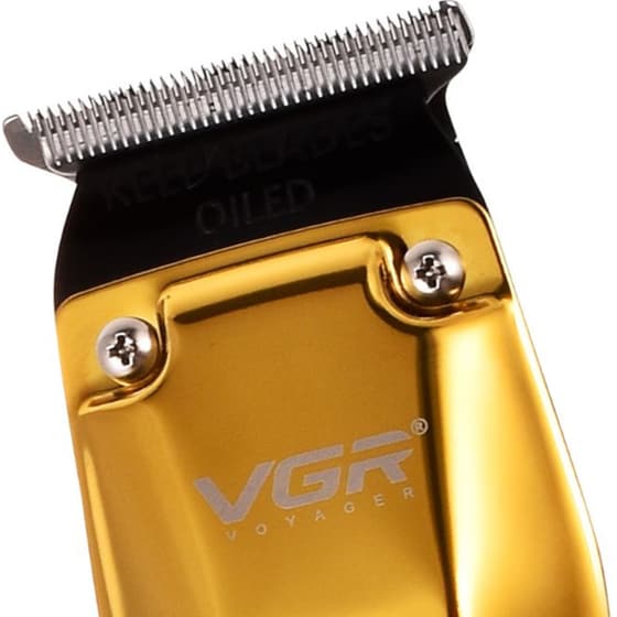 Επαγγελματικό Trimmer VGR V-905 Επαναφορτιζόμενο για Γένι και Μαλλιά Χρυσό image 1