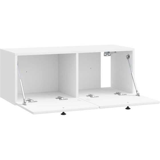 Επιτοίχιο Έπιπλο Τηλεόρασης VidaXL 78.5x31x30 cm - Γκρι image 4