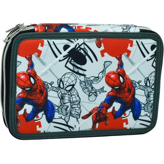 Κασετίνα Παραλληλόγραμμη Γεμάτη Gim Spiderman Spider Wall image 1