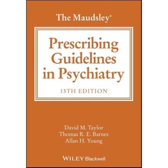 The Maudsley Prescribing Guidelines in Psychiatry image 0
