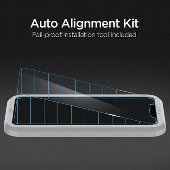 Προστατευτικό οθόνης Apple iPhone 11 Pro - Spigen Tempered Glass Alm Slim 2pcs image 3