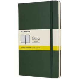 Σημειωματάριο Moleskine Καρέ Large Πράσινο (1 Τεμάχιο)