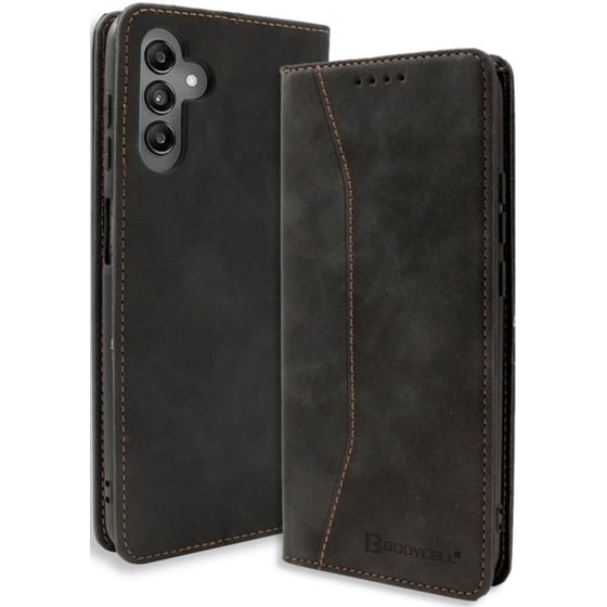 Θήκη Samsung Galaxy A15 - Bodycell Book Case - Black image 0