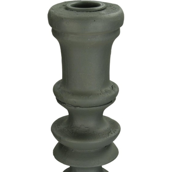 Κηροπήγιο ArteLibre Γκρι Polyresin 12.5 x 12.5 x 48 cm image 1