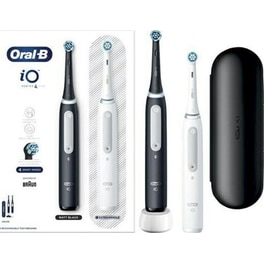 Σετ Ηλεκτρικές Οδοντόβουρτσες ORAL-B iO Series 4 DUO - Μαύρο/Λευκό