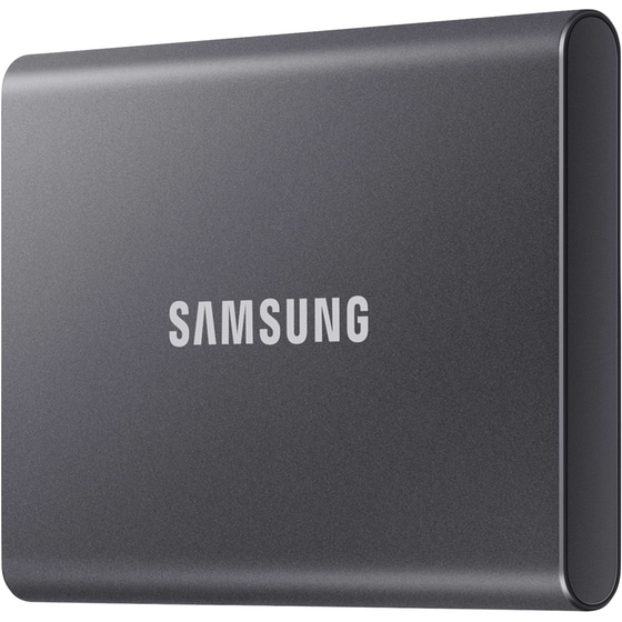 Samsung T7 USB 3.2 SSD 500GB 2.3" - Titan Grey image 2