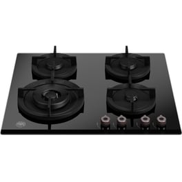 BERTAZZONI P604LPROGNE(GPL) 60.5 cm Μαύρο Εστία Υγραερίου Αυτόνομη
