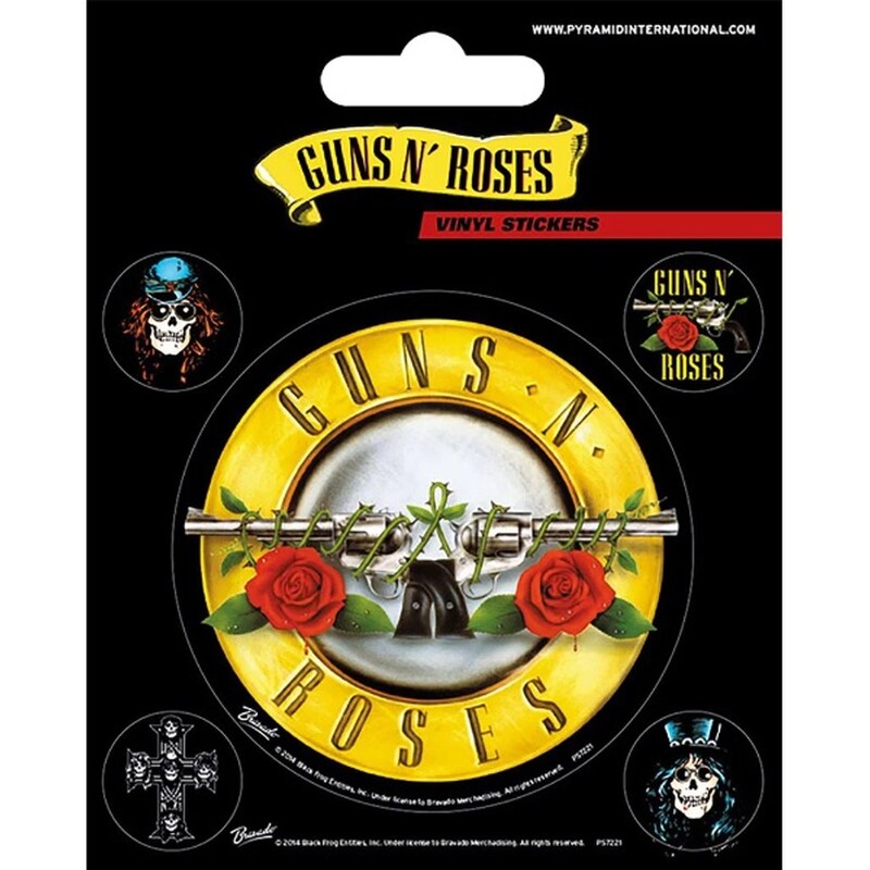 Αυτοκόλλητα Pyramid Bullet Logo Guns N Roses φωτογραφία