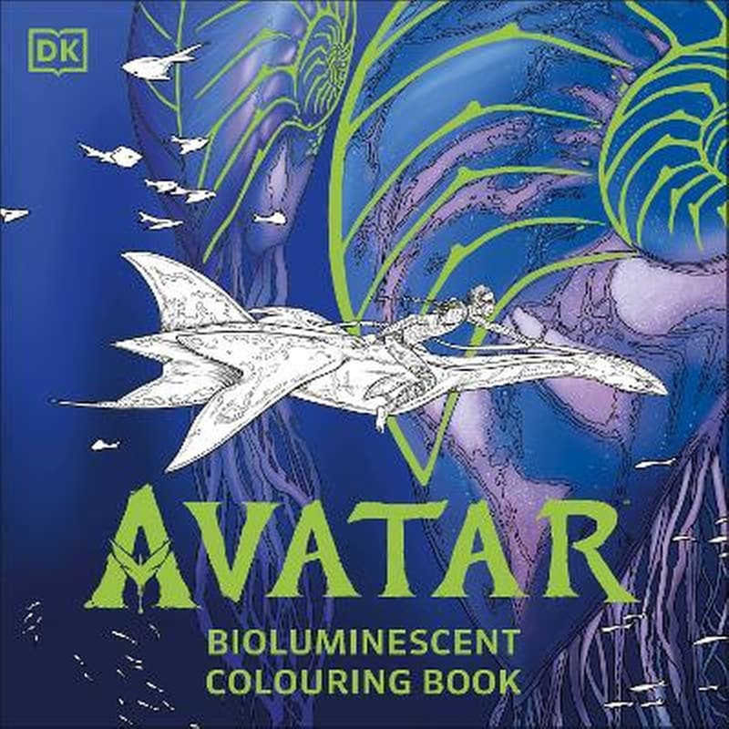 Avatar Bioluminescent Colouring Book