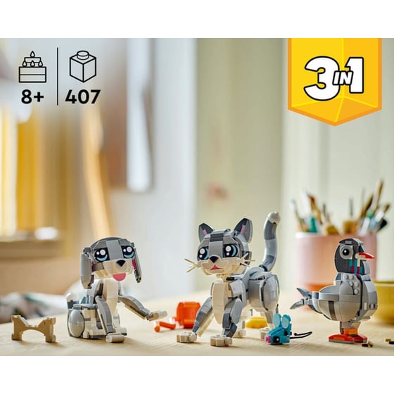 LEGO® Creator 3σε1 Παιχνιδιάρα Γάτα (31163) image 1