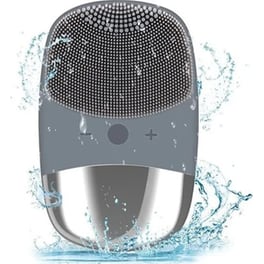 Anlan Βούρτσα Καθαρισμού - Mini Silicone Electric Facial Brush Aljmy04-0g Γκρι
