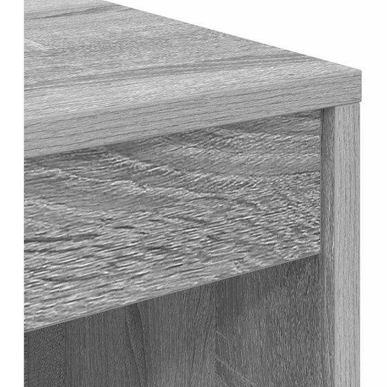 Γραφείο VidaXL 90x40x76 cm - Γκρι Sonoma image 6