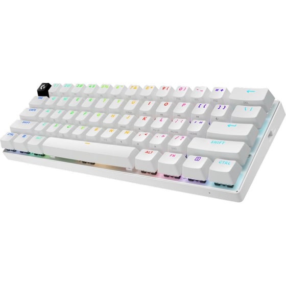 Logitech G Pro X 60 Ασύρματο Οπτικό Πληκτρολόγιο Λευκό (US) image 2