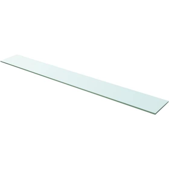 Ράφια Τοίχου VidaXL Πάνελ από Γυαλί  100x15 cm 2 Τμχ - Διάφανο image 1