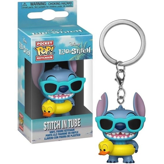 Μπρελόκ Funko Pocket POP! Disney: Lilo & Stitch - Stitch in Tube image 2