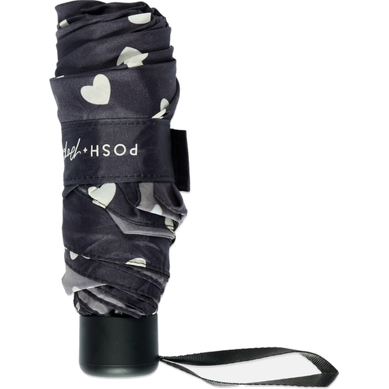Ομπρέλα Posh+Pop Small Hearts - Μπεζ με Σχέδιο image 2