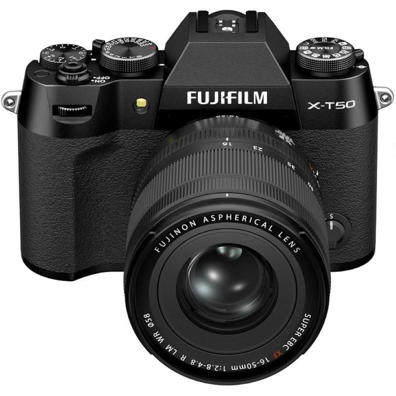 Fujifilm Φωτογραφική Μηχανή Mirrorless FUJIFILM X-T50 Kit XF16-50mmF2.8-4.8 R LM WR - Μαύρο